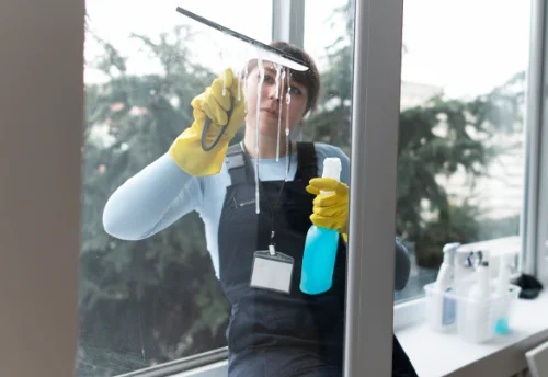 Nettoyage de vitres intérieures et extérieures à Saint-Brice-Courcelles
